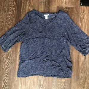 H&M 3/4 Sleeve Blouse